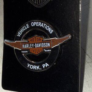 Harley Davidson Motorcycle ‘York, Pa’ Vehicle Operations Angel Wings Logo Pin